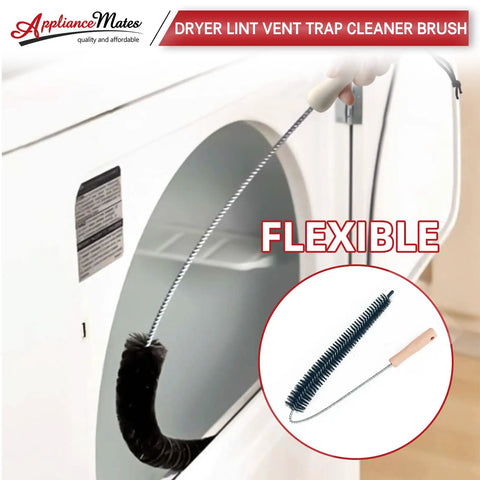 Dryer Lint Filter With Felt Seal For LG And Kenmore Dryers Replacement Part 1266857 AP4440606 Includes Vent Trap Cleaner Brush