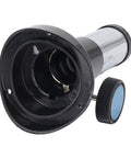 Dope 1.25 Inch Eyepiece Holder With Toothed Focus Gear for ultra-precise manual focusing, front view showing ABS plastic build.