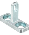 Washer Door Latch And Door Strike Replacement Part For Front Load Washers Easy Install No Fuss Fix Replaces 4452319 PS11766033 AP6031188 Fits A Wide Range Of Models 5304505088 And More. silver metal washer door strike, two-hole mount