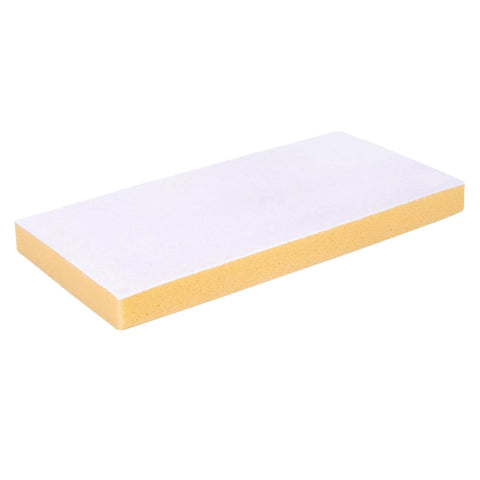 Rectangular sponge from Ultra Tile Grouting System Kit For Faster Grouting With Less Mess Game Changer Featuring Raised Grate And Slotted Sponge Technology