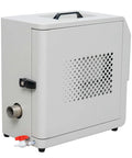 Slick And Efficient 110V 44 Watt Oil Fume Purifier compact fume extractor with grid panel for DTF printing, gray color.