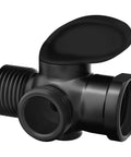 Acc-Core Shower Arm Diverter In Matte Black No-Brainer Upgrade With Dual Function Design Half-Inch IPS Connection Durable Build
