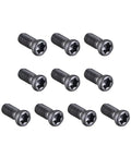 Badass M3x8mm Torx Screws Flat Head Countersunk Machine Hardware T8 Drive pack of 10 black oxide fasteners for CNC lathes