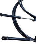 Close-up of 14 Foot Boat Throttle And Shift Cable Set CC17914 Replacement For Mercury MerCruiser Force Outboard Marine Motors Gen I Remote Control Cable