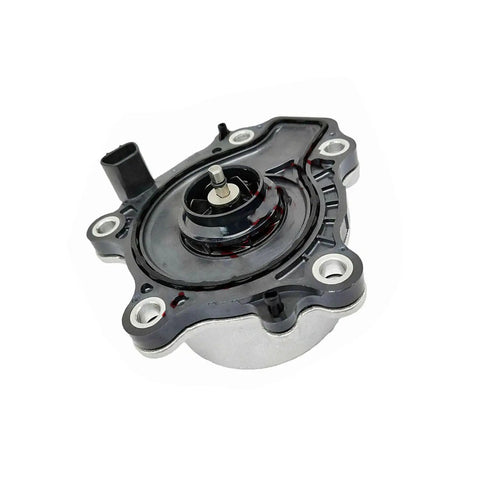 Rock Solid Plug And Play Electric Water Pump Direct Fit For 2016 To 2021 Toyota Prius And 2016 To 2020 Corolla 1.8L top view showing motor and casing.
