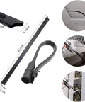 9 Piece Vacuum Attachment Kit With One And A Quarter Inch To One And Three Eighths Inch Hose Adapter, Dyson V6 Compatible Crevice Tool