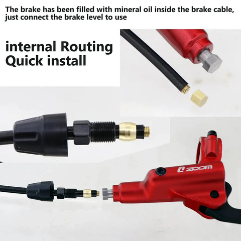 Beef Up Your Ride With This Left Hand Hydraulic Brake Lever Rebuild Kit For HB875 HB876 HB876E Universal Fit Includes Levers Seals And Screws