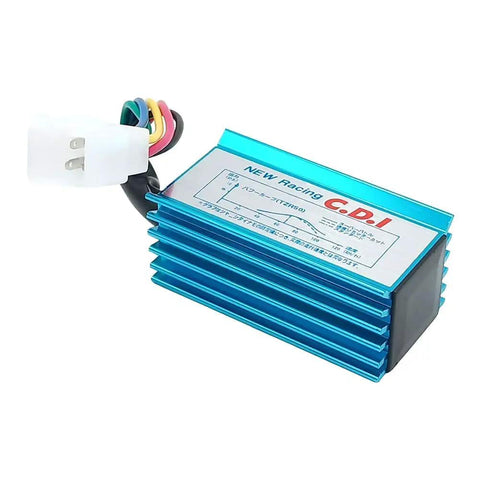 AC 5 Pin CDI Box For GY6 50cc To 160cc Engines Fits 139QMB 152QMI 157QMJ Beefed Up High Performance CDI Module Blue