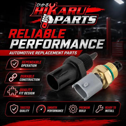 Top Tier Coolant Temperature Sensor For Gmc Canyon 3 6L V6 Engine shown with connectors and durable design features.