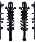 Mitsubishi Outlander Sport Front And Rear Complete Struts And Links Replacement Parts For 2011 2012 2013 2014 2015 2016 2017 2018 2019 2020 Upgrade Your Ride With Durable Suspension Components And All Mounts For Easy Install