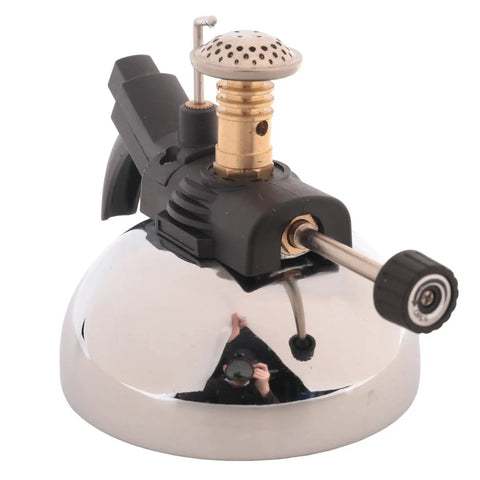 Mini Tabletop Butane Gas Burner With Adjustable, Stable Flame For Siphon Coffee Makers Mocha Pots And Home Gas Stoves