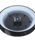 12 Inch Wall Clock Back Cover Replacement For Quartz Clocks Easy Swap Rear Housing Black Shell with Narrow Edge