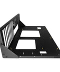Open Air PC Test Bench Frame For ATX ITX Micro ATX Motherboards, Open Chassis Case Rack For DIY Builds shown side view