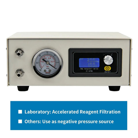 Compact 24V Electric Diaphragm Vacuum Pump With Adjustable 0-10 L Min Flow Rate And Strong 0.085Mpa Negative Pressure Suction For Lab Or Industrial Use