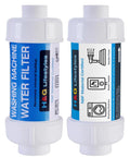 Inline Anti Scale Water Filter For Washing Machine And Home Water System, Cuts Down Hard Water Calcium And Magnesium, 2 Pack