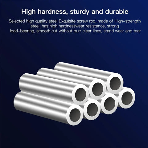 Steel rods for Dual Z Axis Upgrade Kit For Ender 3 Pro V2 With Lead Screw Stepper Motor And Metal Power Supply Holder