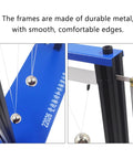 Close-up of metal frame with 20mm metal ball from Forced Vibration And Resonance Demonstrator For Physics Teaching Pendulum Kit.