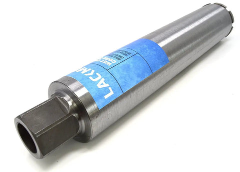 4-Inch Wet Cured Concrete Core Drill Bit With Segmented Diamond Rim, Heavy Duty Reinforced Hole Saw