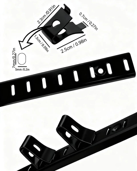 28 Pack Rock Solid Shelf Clips Adjustable Heavy Duty Steel Brackets Lock Tight On 255 And 256 Pilaster Strips Rust Resistant Stay Put No Wiggle Room For Kitchen Cabinets