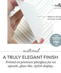 Do Not Flush Rules Bathroom Sign Three And A Half By Five Inch With Adhesive Backing Ready To Stick Premium Glass Like Finish Durable Sign