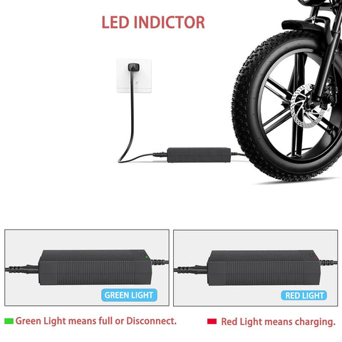 Universal 42V 2A Electric Scooter Charger With 7 In 1 Plugs For 36V Lithium Batteries Fast Charge Compatible With Razor Gotrax Jetson Voyage Ninebot Segway Swagtron Pocket Mod Sports Mod and More