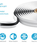 Butyl Sealant Tape 13Ft For Cars Trucks RVs And Marine Use, waterproof 4.5m length, 8mm diameter, flexible, and easy to cut.