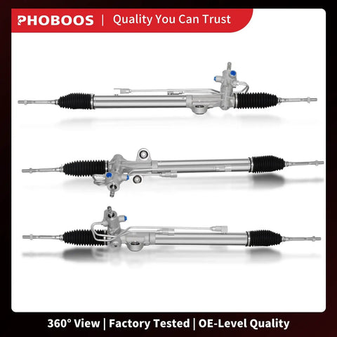 Drop In Replacement Hydraulic Power Steering Rack And Pinion Assembly For Honda Odyssey 2007 2008 2009 2010 V6 3.5L Direct Bolt On Fit New Unit Leak Proof Ref 262747