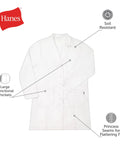 Womens Scrubs Lab Coat With Five Pockets For Healthcare Designed For Comfort Fit And All Day Wear Soil And Water Resistant Medical Jacket