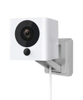 1080P HD Indoor WiFi Smart Home Cam With Night Vision And Two Way Audio Works With Alexa And Google Assistant 2 Pack White mount