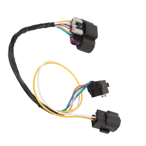 Right Front Exterior Door Handle Wire Harness for 2008 Cadillac CTS and STS Direct Replacement Plastic Electrical Connector Assembly for Smooth Door Operation, black wire harness with multicolor connectors