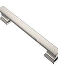 10 Pack Brushed Satin Nickel Cabinet Pulls with 5 Inch Hole Centers for Cabinets and Drawers Kitchen Cabinet Handles Solid Construction
