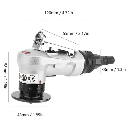 Handheld Air Chamfering Machine Pneumatic Straight Grinder With Deburring Cutter and Installation Tool Set for precise edge beveling.