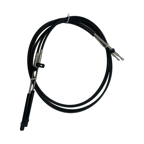 2 Pack 10 Ft Marine Control Cables For Boat Throttle And Gear Shift Gen I 600A Style Replacement Cable Set Replaces CC17910 coiled