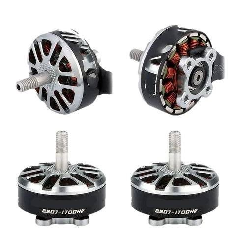 2807 1300KV Brushless Drone Motor For 3 To 6S, 7 Inch Racing Drones And RC Aircraft, featuring durable build