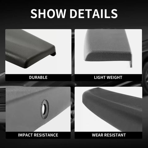Tailgate Spoiler Top Protector Cover Molding Cap For Dodge Ram 1500 2500 3500 features durability, lightweight design, impact and wear resistance