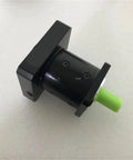 Premium High Speed Planetary Gearbox And Precision Drive Gear Reducer with black casing and green output shaft for torque conversion.