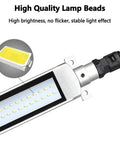 LED Shop Light For Workshop And Industrial Use Beast Bright 10W Utility Work Lamp with lamp beads close-up view.