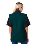 Rugged Cobbler Apron With Two Deep Pockets Cut From Smooth Poly Cotton Twill Featuring Adjustable Side Ties and Reinforced Seams built tough as nails, shown from the back.