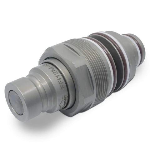 Direct Aftermarket Replacement Beefed Up Heavy Duty Hydraulic Male Flat Face Quick Coupler For Skid Steer 6679837 ISO 16028