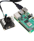 1080p Day And Night USB Webcam With Auto IR Cut 2MP Sensor All Day Clarity Infrared LEDs USB 2.0 Board Camera shown with circuit board