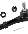 Beefed Up Front Outer Tie Rod Ends Pair Fits Ford Explorer 1998 to 2003 Ranger 1998 to 2011 Mazda B2300 2001 to 2009 B2500 1998 to 2001 B3000 1998 to 2007 B4000 1998 to 2009 Mercury Mountaineer 1998 to 2003 ES3461 5L5Z3A130AA F87Z3A130BA black steel tie rod end with nut and cotter pin
