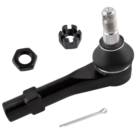 Beefed Up Front Outer Tie Rod Ends Pair Fits Ford Explorer 1998 to 2003 Ranger 1998 to 2011 Mazda B2300 2001 to 2009 B2500 1998 to 2001 B3000 1998 to 2007 B4000 1998 to 2009 Mercury Mountaineer 1998 to 2003 ES3461 5L5Z3A130AA F87Z3A130BA black steel tie rod end with nut and cotter pin