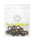 Flat washers, 7/16 in, stainless steel 304/18-8, pack of 20