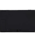 Soft Touch Black Console Back Plate Replacement For Nintendo Switch With Kickstand Easy Install Durable DIY Shell Case for Custom Look