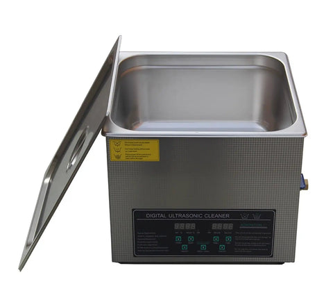 Get Your Hardware Glistening With This Hualuck Dual Frequency 40Khz And 28Khz Digital Ultrasonic Cleaner in 15L stainless steel.
