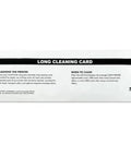 Long cleaning card instructions for Heavy Duty Ten Pack T Shaped Pre Saturated Cleaning Cards For Magicard And Matica ID Printers Pro Level Maintenance Kit.