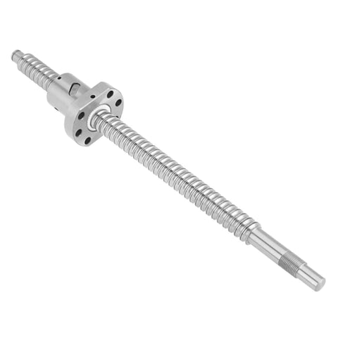 Anti Backlash Ball Screw RM1605 1000mm Lead With 16mm Diameter And 5mm Pitch End Machined For CNC Machines, Low Noise, Smooth Operation