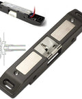 Fire Emergency Door Electric Strike Push Rod Lock For Panic Bar Exit Open Device, 12V DC Magnetic Release, holding force shown