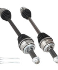Hyundai Santa Fe And Kia Sorento CV Axle Shaft Front Left And Right Replacement Set 2010-2012 2011-2013 2.4L 3.5L Heavy Duty Driver And Passenger Side Joint Shafts 2 Pack, front axle shafts with clips