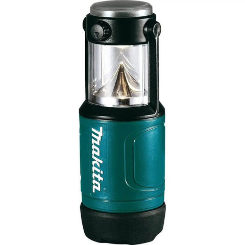 LED lantern flashlight paired with Solid Build 7 2 Volt Cordless Hex Driver Drill With Auto Stop Clutch And Dual Speed Settings.